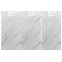 쿼르디 3D 대리석 타일시트지 3p, 클라우드 화이트