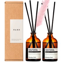 부케가르니 나드 보타니컬 아로마 디퓨저 100ml x 2p + 핑크뮬리, 레몬민트