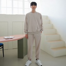 어나더디 남성용 데이 맨투맨 트레이닝복 상하의 세트