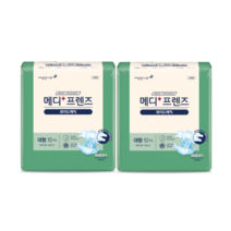 메디프렌즈 봄날 매직테입형 성인용 기저귀 대형, 20개, 20개입