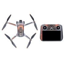 DJI 호환 미니 3 프로 방수 스티커 드론 보호 필름 원격 데칼 풀 커버 스킨 액세서리, 04 03 for DJI RC