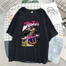 옴니뷰 Anime T-shirt men Graphic Cartoon Titan Attack Shingeki No Kyojin 티셔츠 하라주쿠 오버사이즈, 04 S9200-Black_01 XS