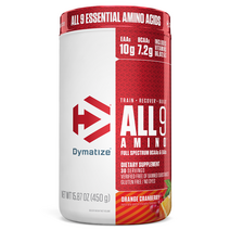 Dymatize Nutrition 올 9 아미노 오랜지 크랜베리 450g (15.87oz)