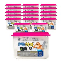 물먹는하마 옷장용 참숯 제습제 525ml, 18개