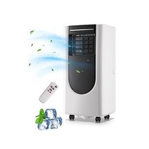 휴대용 에어컨 WANAI 8000BTU 최대 250sq.ft 냉각 원격 제어 기능이 있는 3-in-1 AC 장치 24시간 타이머 및 LED 디스플레이 침실 거실 사무실에 적합