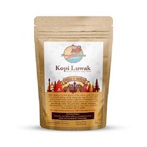 Monkey Business Coffee 루왁 커피 분쇄 원두 인도네시아산 1kg, 홀빈