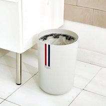 씨에스리빙 파리지앵 오픈 휴지통 5L, 블랙