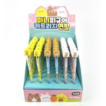 피규어연필세트 카트리지연필36개세트 유치원문구세트, 단품