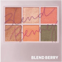 CANMAKE BLEND BERRY 블렌드 베리 오라 크리에이션 한정 컬러 101 구스베리 세피아 브라운 아이섀도 아이 KOSE 1개 1개입, [01] 1개 x 1, [04] 골든 키위  스위트 핑크