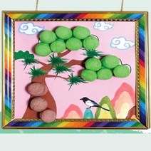 드림팩토리_소나무 아트콘 액자 만들기 5개묶음 부조만들기 만들기재료 유치원미술교구_드림팩토리, 옵-션이_없는_상품, 옵-션이_없는_상품