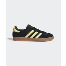 ADIDAS 국내매장용 아디다스 가젤 인도어 블랙 옐로우 IG4999 패션 스니커즈