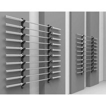 벽 바벨거치대 정리대 헬스장 피트니스 행거 랙 센터, K313-2 바벨 바 (높이 70cm 5단)