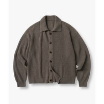 라퍼지스토어 울 니트 가디건 자켓 갈색