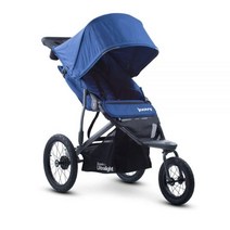 Joovy Zoom 줌360 초경량 조깅 유모차는 높은 어린이용 시트 충격 흡수 서스펜션 초대형 공기 충전 타이어 부모 정리함 펌프 및 간편한 한 손으로 접을 수 있는 기능(블루베, Blueberry
