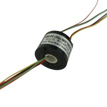 로터리 조인트 브러쉬 슬립링 회전케이블 246 채널 7mm 1 5a ptz 로터용 전기 샤프트, 2채널