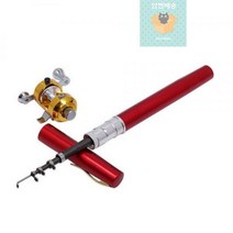 미니_LW_미니낚시대_휴대용_펜낚시대세트_릴낚시대_주머니보관 CB9B, E펜낚시대세트 실버