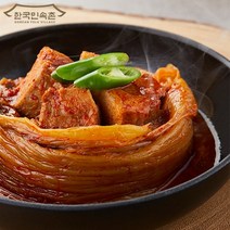 한국민속촌 묵은지 김치찜 트레이 600g, 3팩
