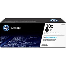 HP LaserJet Pro M203dn 정품토너 검정 CF230X 3 500매 대용량 NO.30X 사용 가능기종 MFPM277sdn MFPM227sdn, 1개
