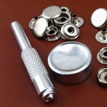 ZG81 스냅 프레스 스터드 버튼 펀치 고정장치 가죽공예공구 공구 아두이노 라즈베리파이