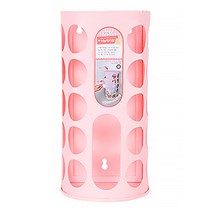 플라팜 비닐봉투정리대 봉지정리 핑크, 1개