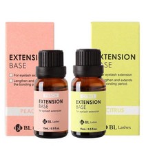 속눈썹 연장 글루강화제 피치향 복숭아향 15ml 익스텐션 블링크 AG, 피치향(복숭아향)4ea