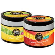 [1+1] 파모나 고보습 슈가 바디스크럽 300g*2개, 블랙베리&라즈베리 슈가 바디스크럽, 멜론&워터멜론 슈가 바디스크럽