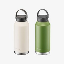 락앤락 슬로 캠핑/아웃도어 핸들텀블러 500ML/1L, 샌드베이지, 1L