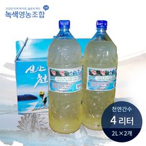 신안녹색유한회사 천연미네랄 두부 간수/ 신안천일염 간수 원액 손두부업체 고정공급(2L~20L), 2L