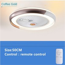 천장형 선풍기 실링팬 타프팬 조명 저소음 캠핑용 거실 아파트 led 램프 램프 팬 원격 제어 팬 블루투스 앱 지능형 팬 원격 제어 램프 팬, 커피 없음 앱