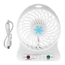 캠핑 동력팬 실링팬 타프팬 난로 무동력휴대용 5W 옥외 LED 빛 팬 공기 냉각기 책상 USB 18650 건전지 없음, 01 WHITE
