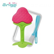 앙쥬 딸기 치발기 세트 (케이스+집게) 국민치발기, 앙쥬 딸기 치발기 세트 (집게+케이스)