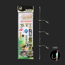 백경 서남해안 침선어초 10본 반짝이 BK-377 열기볼락