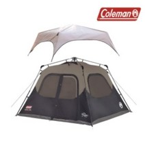 콜맨 캐빈 텐트 4인용/6인용 Coleman Tent For 4 People / 6 People, 4인용, 없음