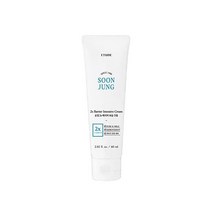 ETUDE SoonJung 2x Barrier 인텐시브 크림 60ml (21AD) | Hypoallergenic 시어버터 하이드레이팅 페이셜 크림 포 센서티브 Skin 워터-오일, Etude House 새로운 버전