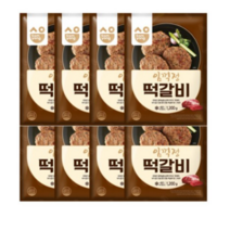 떡갈비 삼양 임꺽정 1200g x 8팩 1box 대용량, 삼양임꺽정떡갈비1200g x 8팩, 8개