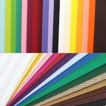 삼원 8절 4절 골판지 10매 20매, 04 4절 일반형 골판지 (10색)