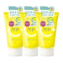 BCL AHA 클렌징 리서치 워시 클렌징 비타민 120g 3팩