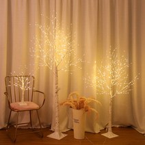 자작나무 트리 120cm LED 크리스마스 소품 인테리어, 상세페이지 참조