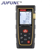 레이저 자 거리측정기 스마트 줄자 광파기 jufune cp-120s 395ft 거리 측정기 trena 눈금 거리 측정기 디지털 거리 측정기 medidor metro lazer, 검은색, 120m