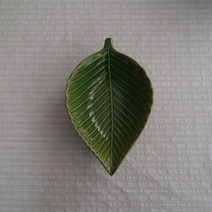 아티진 나뭇잎 접시 그릇 수입 빈티지 특이한 홈파티 집들이 식탁 디저트 샐러드 디자인, F, 1개