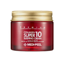 메디필 1+1 동안 피부 솔루션 저분자 슈퍼콜라겐10 슬리핑 크림 2개 영양크림, 70ml