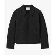 LEMARD 세미 오버 절개 자켓 - 블랙