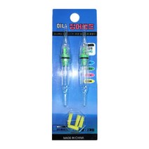 LED 집어램프 볼락 쭈꾸미 갈치 풀치 호래기 집어등, 점멸 녹색