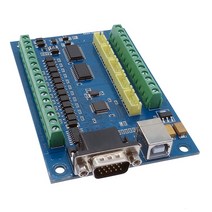 5 축 CNC 드라이버 보드 USB MACH3 브레이크 아웃 조각 기계 M 스테퍼 컨트롤러 카드 376eEA2b5, 한개옵션0