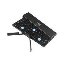 BOW 3블루투스 충전식 무선키보드, 블랙, HB199