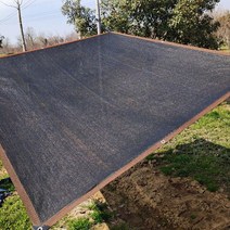차광막 차양막 그늘막 2X2M, 차광그늘막 2x2M 블랙