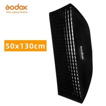 미니 포토 박스 홈 스튜디오 부스 Godox직사각형 스트립 허니콤 그리드 소프트 22x90cm 30x120cm 35x160cm 보웬스 프로포토 엘린크롬 마운트 플래시 소프트박스, 협동사, Elinchrom 마운트용, FW50X130CM
