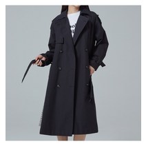 미쏘 오버핏 롱 트렌치코트