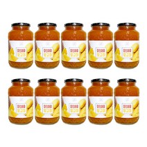 초록원 파인애플 망고잼 1KG, 10개