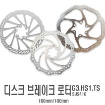 자전거 브레이크 로터 디스크 160mm 180mm 6볼트 MTB 전동킥보드 호환 부품, 로터순정형볼트(낱개1개)